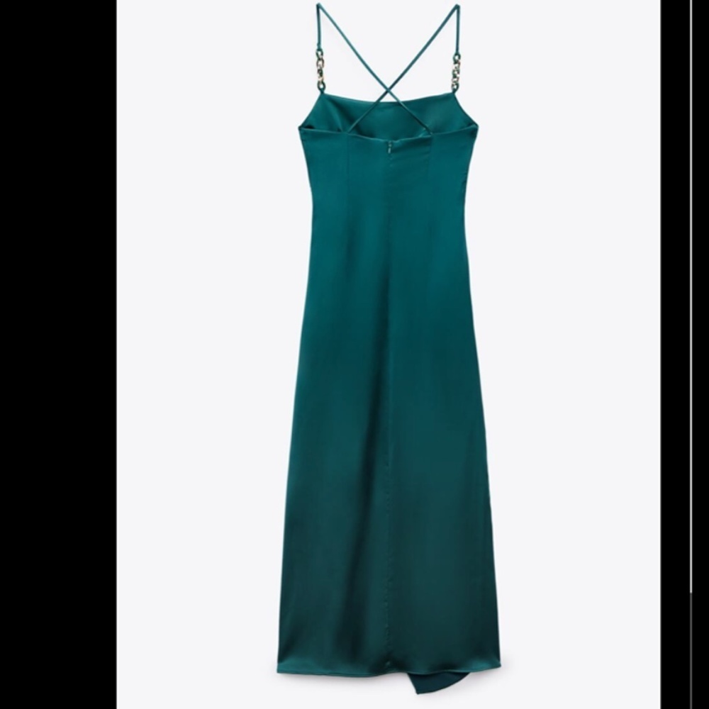 💚 SATIN LINGERIE STYLE DRESS - Picture 9 of 9
